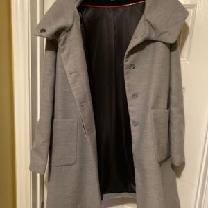 Wool dress coat